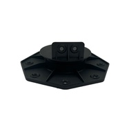 Système de piédestal réglable de haute qualité piédestal de terrasse extérieur en WPC Support de terrasse sur piédestal en plastique 18-30mm