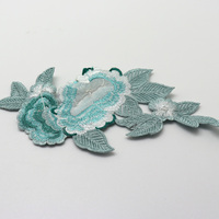 Patch fleur brodée 3D Beau fer à repasser
