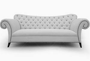 Ensemble de canapés tiffany gothiques 2 + 3 pour salon sectionnel confortable tufté Chesterfield meubles de salon et de villa - Product Image 6