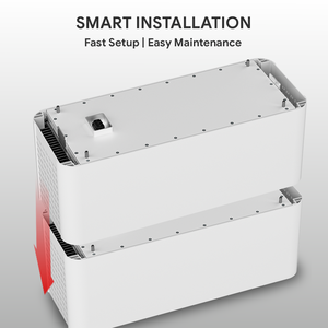 แบตเตอรี่ลิเธียมไอออนแรงดันสูงแบบเรียงซ้อน 9KWH-432KWH สำหรับเก็บพลังงาน 18KWH 9KWH 36KWH 45KWH กำลังไฟ 314Ah 600V - Product Image 4