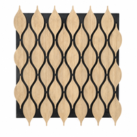Panneaux acoustiques au design moderne, taille et motif personnalisés, panneaux muraux, intérieur mural, KTV, cinéma, salle de conférence, auditorium