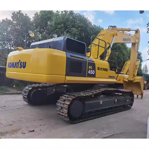 Machine de construction populaire de 45 tonnes, machine japonaise fiable d'occasion, haute qualité, Komatsu Pc450-7 d'occasion, moteur, boîte de vitesses, pompe, PLC - Product Image 6