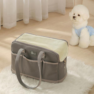 Bolso de Transporte Elegante para Mascotas, Tipo Bandolera, para Gatos y Perros - Product Image 6