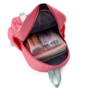 <span class=keywords><strong>Mochila</strong></span> <span class=keywords><strong>de</strong></span> <span class=keywords><strong>Viaje</strong></span> Infantil Personalizada, Ergonómica, con Diseño <span class=keywords><strong>de</strong></span> Piedras, Impermeable, <span class=keywords><strong>de</strong></span> Oxford, Naranja, Antipérdida - Product Image 4