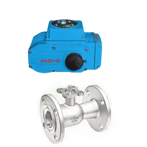 On-off or Regulating type Electric actuator ball 1 PC flanged ball Valve Actuator 50Nm-4000Nm Torque
