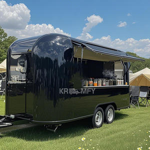 2025 Stainless Steel Hot Dog Pizza <b>Coffee</b> Ice Cream Mobile Fast Food Trailer OEM Truck <b>For</b> <b>Sale</b> - Product Image 3