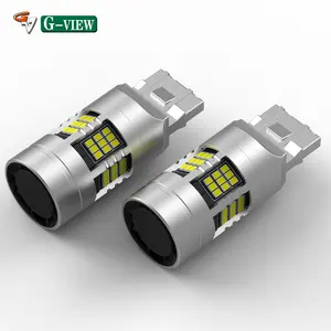 Gview GSC Anti-hyperflash led canbus DRL and signal turning light 7443 1156 1157 3156 3157 7440 tail bulb 15smd 2000lm