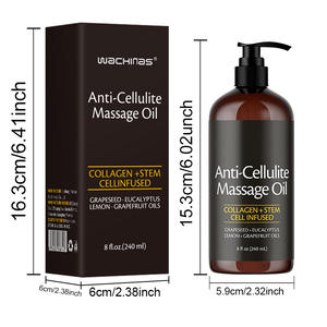 زيت تدليك الجسم المريح للعضلات والمغذي للبشرة بخلاصة دوار الشمس والليمون والأوكالبتوس العضوي النقي، مرطب ومشدد ومفتح للبشرة - Product Image 4