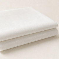 Tissu en stock à bords coupés, tissé à jet d'air, en poly-coton, gris brut, prix compétitif en gros