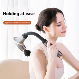 Pistolet de massage électrique portable Meridian Tapping pour tout le corps avec 4 têtes de massage Home Back Fascia <span class=keywords><strong>Masseur</strong></span> - Product Image 5