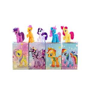 Lot de 12 figurines de dessin animé <span class=keywords><strong>Little</strong></span> Ponys en boîte mystère, jouets pour enfants, collection d'objets d'animation, décoration de gâteau - Product Image 2