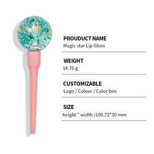 <b>Glittering</b> Starry Sky Lip Balm 8g Moisturizing Repairing For Women Valentine's Day Theme - Product Image 2