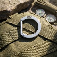 Accessoires de maroquinerie : Anneaux en D plats en métal personnalisables avec logo, crochets en D triangulaires pour sangles et accessoires de sacs