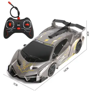 Carro Rc anti-gravidade com controle remoto elétrico para escalada, carro de sprint, brinquedo para meninos, escala 1/28