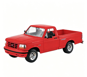 Modèle de camionnette sport américaine vintage des années 90 à l'échelle <span class=keywords><strong>1</strong></span>:<span class=keywords><strong>24</strong></span>, en alliage métallique, avec benne ouverte, simulation rétro - Product Image 2