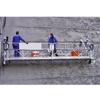 Andamio Colgante de Aleación de Aluminio ZLP500 ZLP1000, Andamio Suspendido Galvanizado en Caliente para Exteriores de Edificios