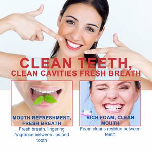ORALHOE Vente en gros Marque privée 120G Soin des gencives Haleine fraîche Nettoyage des dents Probiotiques SP-6 Dentifrice blanchissant <span class=keywords><strong>pour</strong></span> les dents - Product Image 5