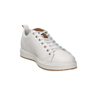 Zapatos Imac Uomo Blancos con Tacón de 3 cm, Tallas 40, 41, 42, 43, 44, 45, 46, con Cordones y Plataforma para Aumentar la Estatura - Product Image 4