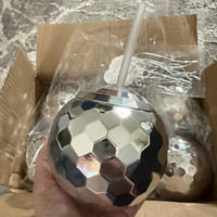 Vaso Brillante Novedoso de 20oz, Electrochapado Multicolor, para Despedidas de Soltera, Discotecas, Eventos Brillantes, Regalo, Recipientes para Bebidas