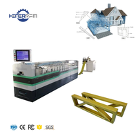 Machine de profilage à froid pour la fabrication de structures de villas en acier léger C89 C100 C150, machine de fabrication de cadres en acier pour villas