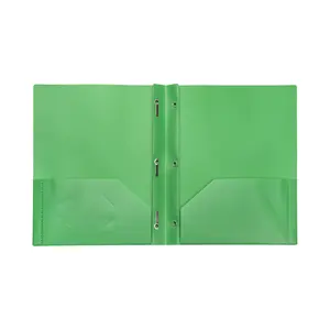 Preiswerte hochwertige A4 A5 A6 A7 PP-Aktenordner Papier Organisator Geschäftsordner Doppeltaschen-Tadpole-Ordner für Schulbüro