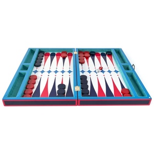 <span class=keywords><strong>Gioco</strong></span> da tavolo con Set di <span class=keywords><strong>Backgammon</strong></span> in pelle da viaggio di lusso personalizzato per la produzione di fabbrica in cina - Product Image 1