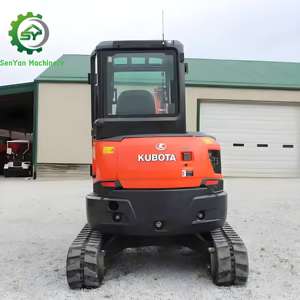 Miniexcavadora japonesa Kubota, excavadora Kubota con motor Kubota, buena calidad, 98%, nuevas excavadoras usadas - Product Image 6