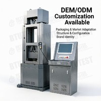 Presse hydraulique servo UTM série WAW six colonnes double espace ISO ASTM SGS 100-2000KN