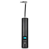 Pompe à air de voiture portable multifonctionnelle de haute qualité en plastique ABS, charge solaire, affichage LED, lumière d'urgence, gonfleur sans fil intelligent