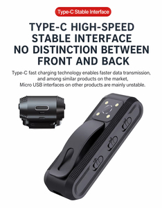 Videocamera Sportiva Portatile C1 con Clip, Registrazione Foto e Video, Anti-Shake, per Vlog e Viaggi all'Aperto - Product Image 2