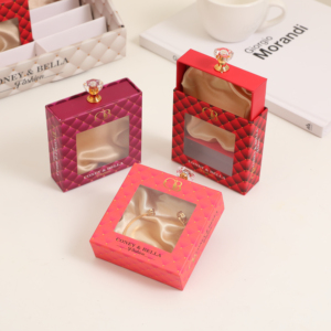 Wholesale High-quality Drawer Gift <b>Boxes</b> with Stone Handles, Custom-designed Gift <b>Boxes</b> with Transparent Windows - Product Image 1