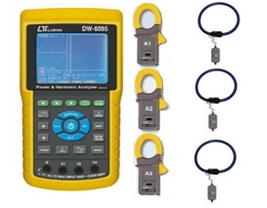 Analizador de Sistemas de Energía Trifásicos Portátil DW6095, Detector de Calidad de Energía Portátil, Analizador de Ondas - Product Image 3