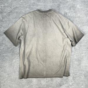 Fornitore di T-Shirt di Alta Qualità Lavaggio Acido Stile Streetwear Taglio Corto Vestibilità Ampia con Logo Stampato Personalizzato Maglietta Oversize in Cotone da 250g per Uomo - Product Image 3
