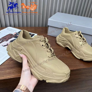 Zapatillas Deportivas Triple S con Suela Transparente Negra, Doble Capa de Espuma y Malla, de Alta Calidad, Estilo Moderno, para Caminar, para Hombre y Mujer - Product Image 2