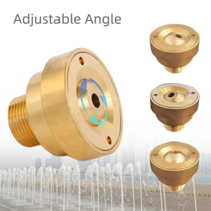 Outdoor Stone Garden Water Deck Jet Nozzles Direct <b>Spray</b> Brass Steel Copper Plastic Pool Spa Ornaments Flooring 30mm - Product Image 6