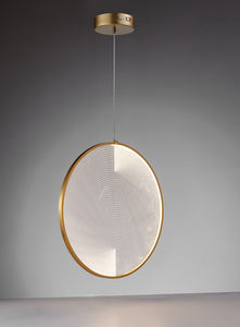 European Round Indoor Lighting Decoration LED pendant Light Golden LED Chandelier - Product Image 2