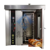 Peralatan Roti Otomatis Satu Tempat Lengkap Mesin Roti Oven Kustom Oven Listrik Komersial Oven Rotary
