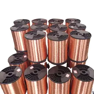 Manufacturer PE/PU 155 0.12mm ECCA enameled copper clad aluminum wire winding wire
