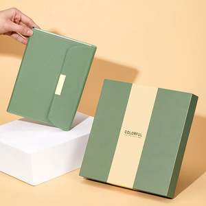 Nuevo Cuaderno/Diario/Agenda A5 de Cuero PU con Logotipo Personalizado, Bonito y con Cierre Magnético Metálico, Ideal como Regalo para Nuevos Empleados - Product Image 6