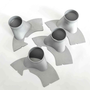 Salida de Fluido Integrada de Alto Rendimiento en Aleación de Aluminio AlSi10Mg Impresa en 3D para Optimización del Flujo de Aire de Escape Automotriz - Product Image 2