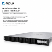 Serveur en rack 1U FusionServer 1288H V7 avancé, Intel Xeon Scalable Gen 4, double processeur, DDR5, PCIe 5.0, boîtier de serveur de stockage réseau