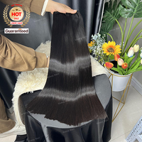 Mèche de Cheveux Humains Lisses Baguette Vietnamiens Non Traités Bruts, Cuticules Alignées, Extensions de Cheveux Vierges Fournisseur Indien Cambodgien