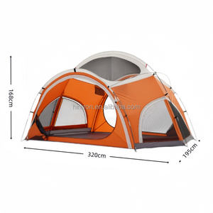 Tente de <span class=keywords><strong>camping</strong></span> et de loisirs en plein air, abri solaire pour pique-nique, tente pliable portable grand espace, abri solaire et imperméable - Product Image 4