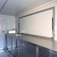 Déplier la remorque alimentaire 2025 chinois nouvelle rue Mobile camion de restauration rapide Van chariot de crème glacée
