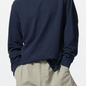 T-shirts à manches longues pour hommes, vêtements confortables pour hommes, t-shirt uni décontracté personnalisé, coupe ajustée, fabriqué au Pakistan, chemises de haute qualité - Product Image 4