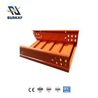 Échelle à câbles en acier galvanisé, à marches renforcées formées par pressage, longueur personnalisée OEM, système de support de câbles industriel
