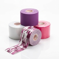 Bande de kinésiologie en coton de 5 m pour la protection en physiothérapie, imperméable, hypoallergénique, logo personnalisé, unisexe, échantillons gratuits