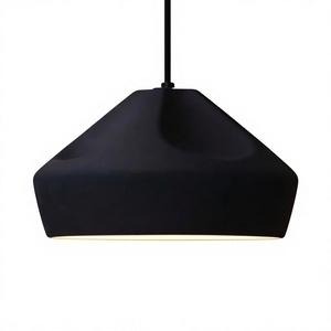 Luxury Black Cream Coated Brass Pendant <b>Lights</b> Elegant Hanging LED Dimmable Custom Color Easy Installation <b>Ceiling</b> <b>Light</b> Home - Product Image 1