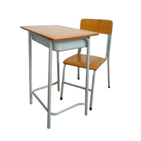 Mobilier scolaire chaise de bureau en bois pour étudiant table d'étude et ensemble de chaises de bureau et de chaises bon marché pour l'école primaire