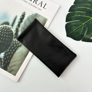 נרתיק משקפי שמש ממיקרופייבר עם לוגו בהתאמה אישית, נרתיק רך לאחסון משקפיים - Product Image 6